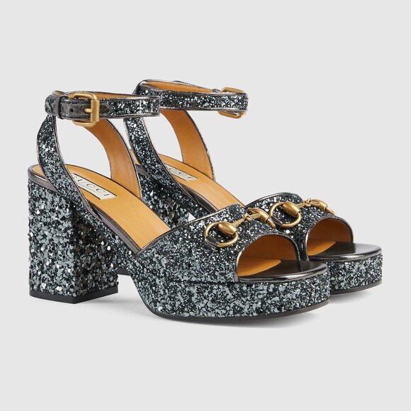 GUCCI  Women's Horsebit platform sandal size 38 - Picture 11 of 11